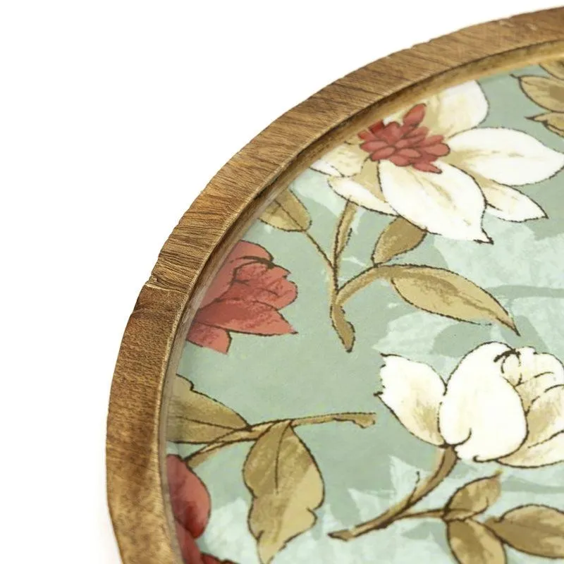 Rosa Rustic Round MDF Platter media 6