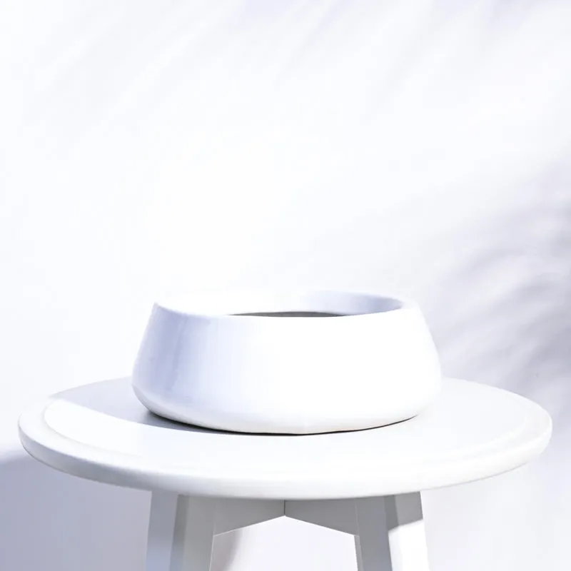 Ugaoo Tulip Fantasy 6032 White Ceramic Pot media 1