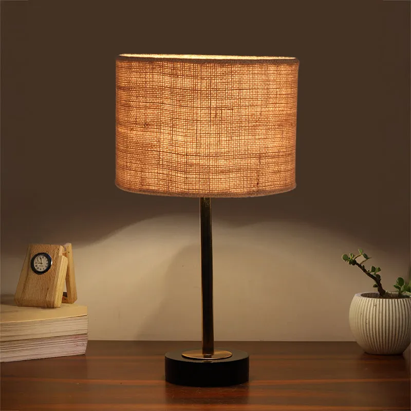 Sienna I Rodin Wooden Table Lamp - Beige,Gold,Black media 1
