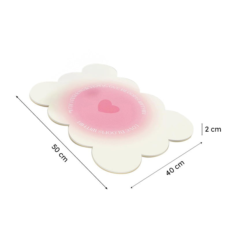 Bubbles & Pink Dish Drying Mat media 6