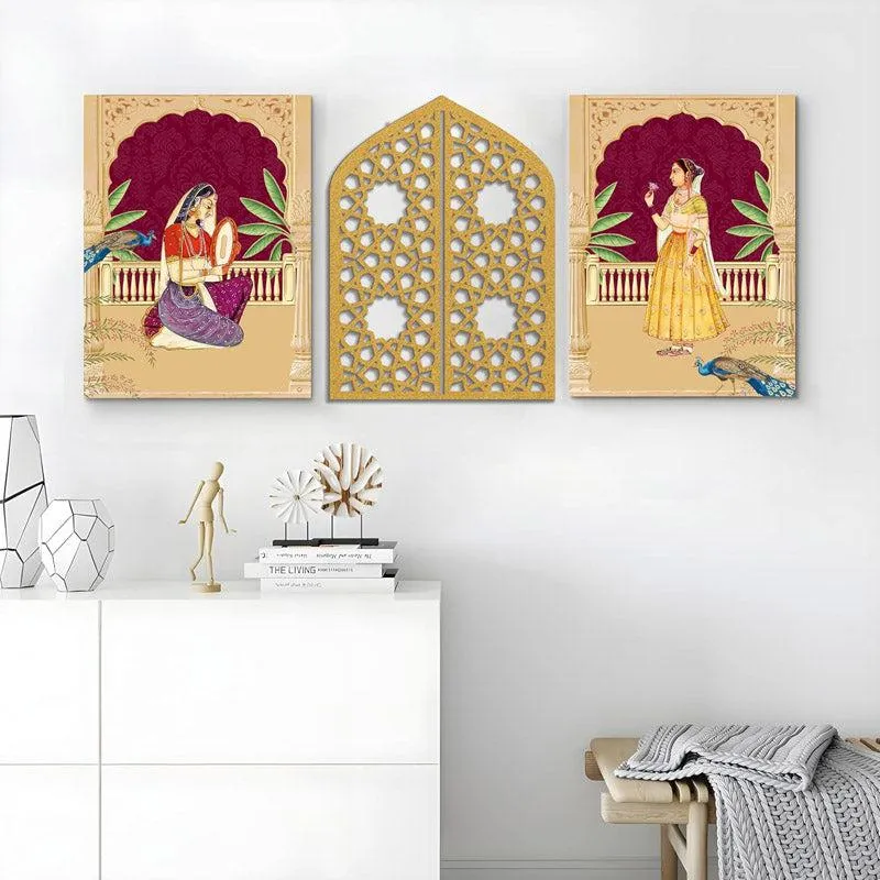 Mughal Mystique Wall Art media 1