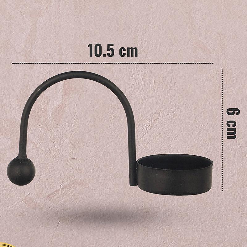Zuria Tealight Candle Holder (Black) - Set of Four media 7