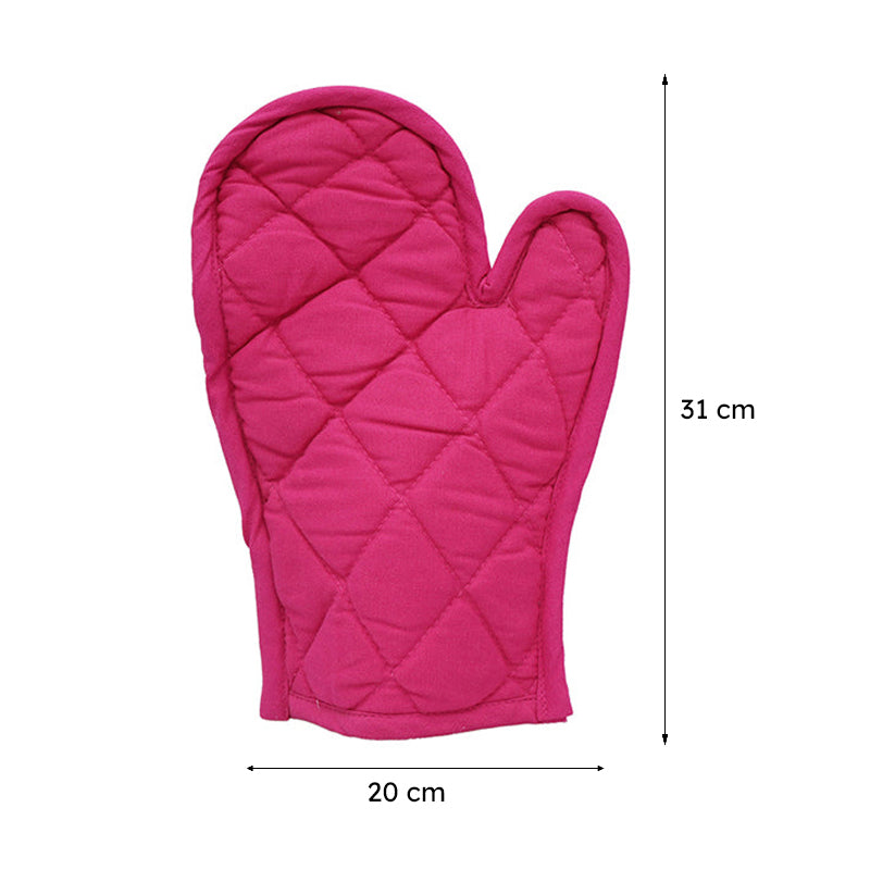 Swayam Garde Kitchen Gloves (Pink) - Set Of Two media 9