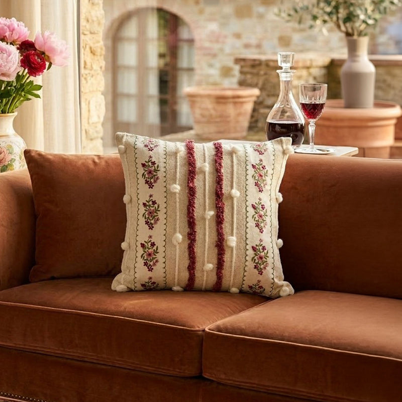 Craft Majesty Embroidered Cushion Cover