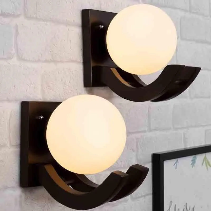 Moon Gooseneck Moon Wall  Lamp - Set Of Two media 3