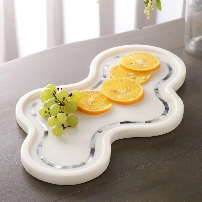 Triluxe Dine Marble Platter media 4