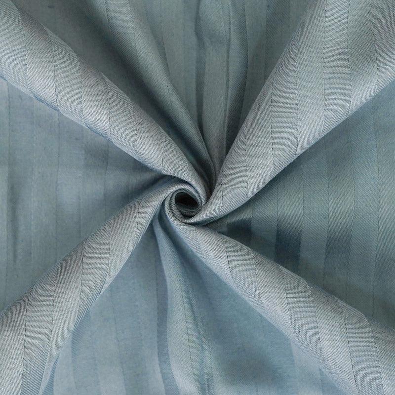 Reposi Striped Cotton Bedsheet (Grey) - 200 TC media 5