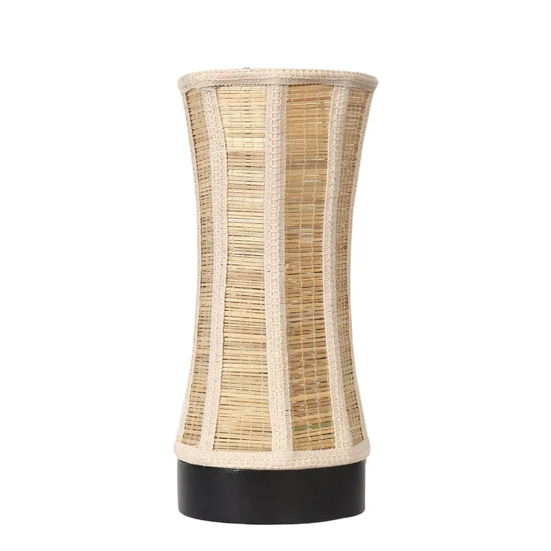 Halora Bamboo Curve Table Lamp - Black media 6