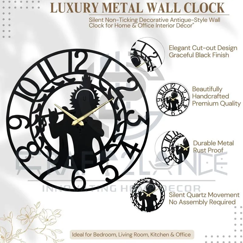 Echoes Silent Wall Clock - Black media 7