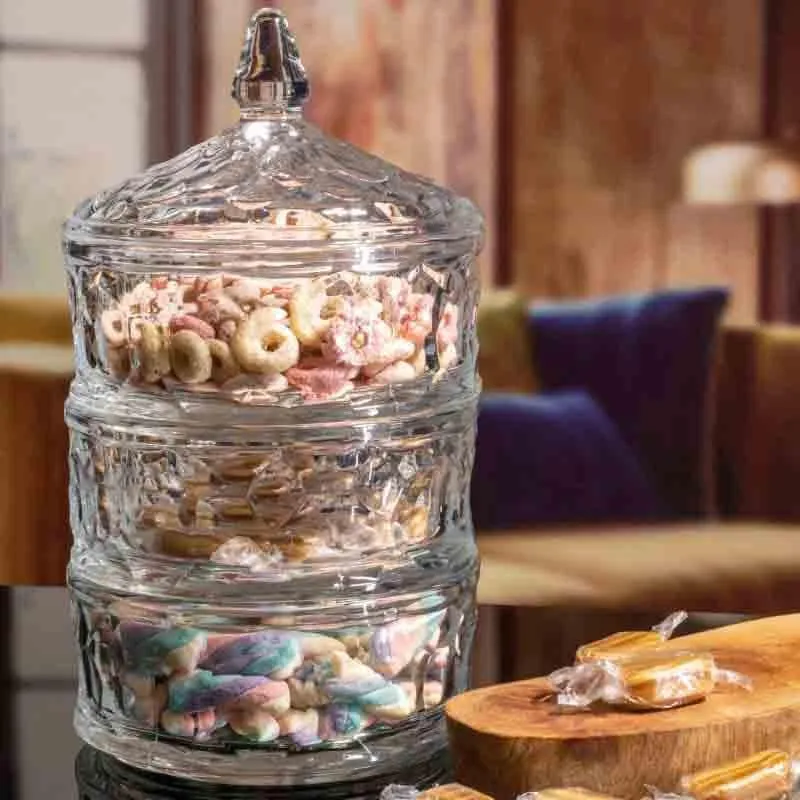 Treasure It Glass Storage Bowl with Lid - Set of Three media 1