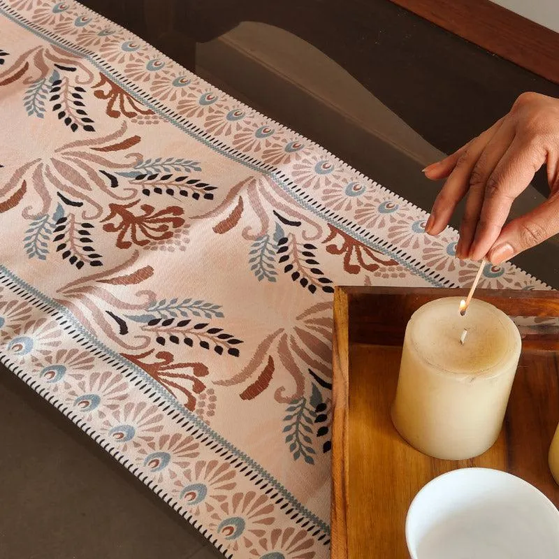 Nishora Floral Poly Canvas Table Cover media 4