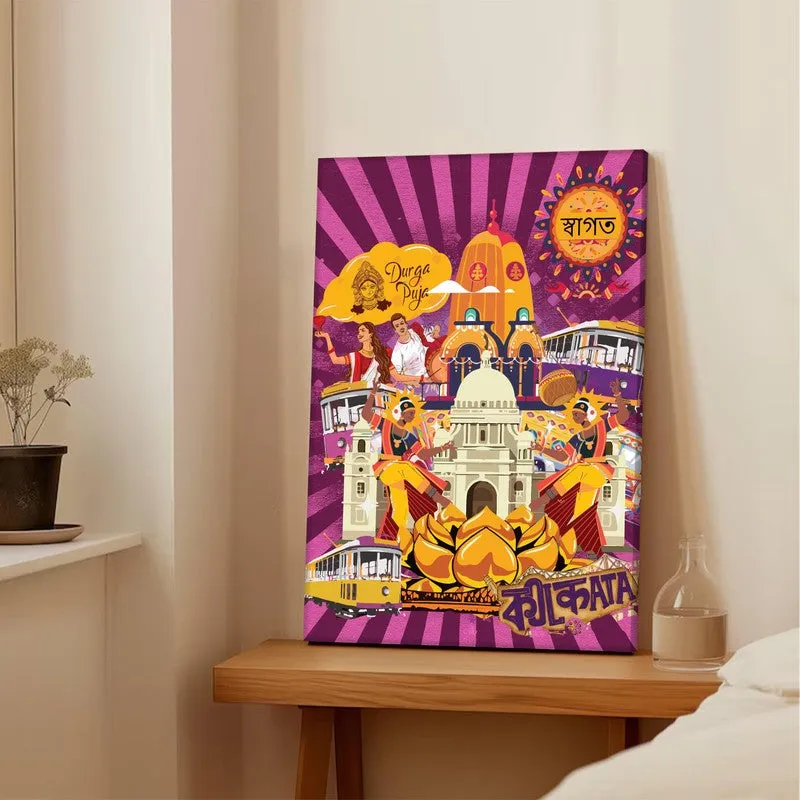 Mumbai Cha Canvas Wall Art media 3