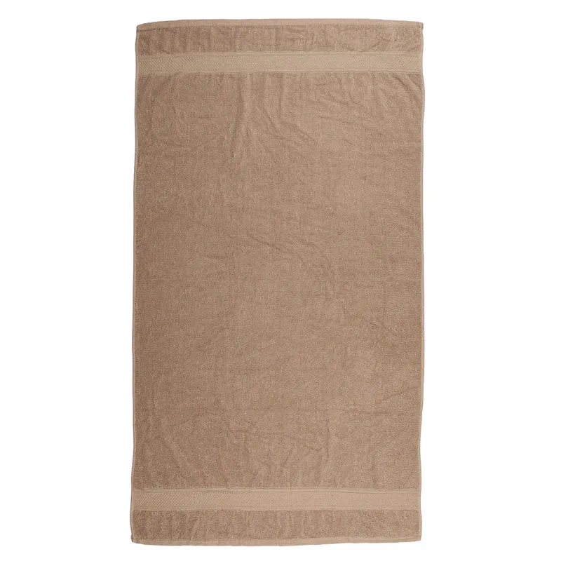 Velvique Cotton Bath Towel - Light Brown media 4