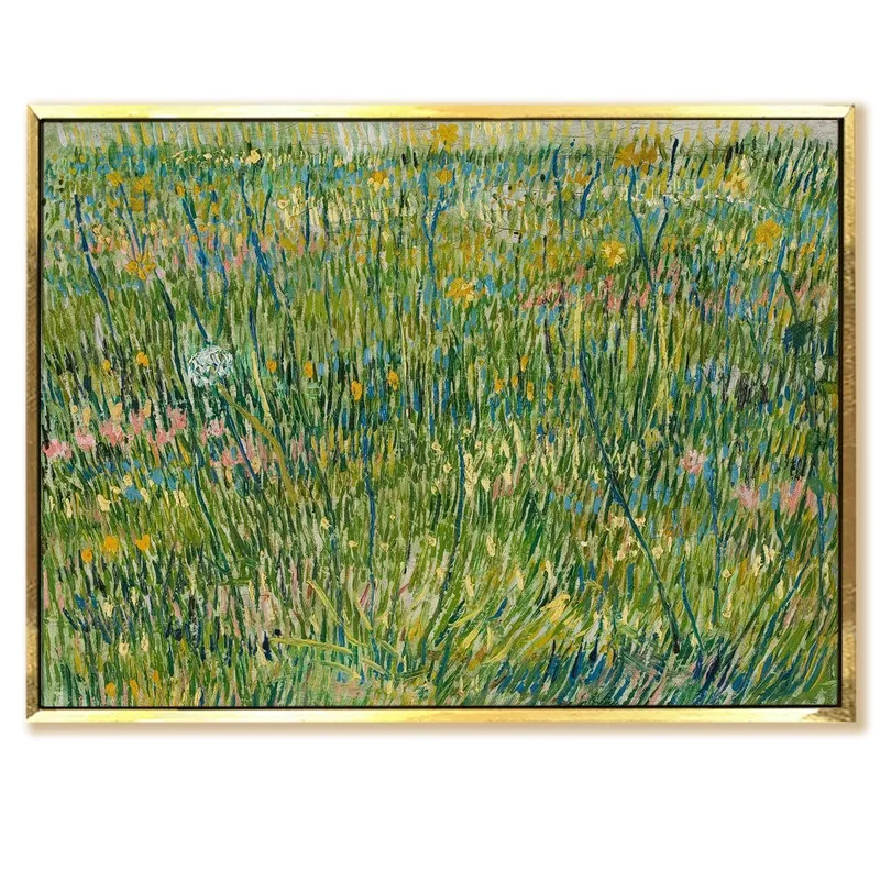 Field Murmur Canvas Wall Painting With Frame media 3