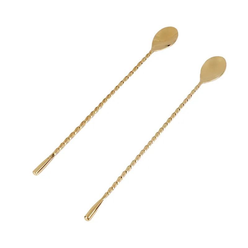Mixline Bar Spoon (Gold) - Set Of Two media 3