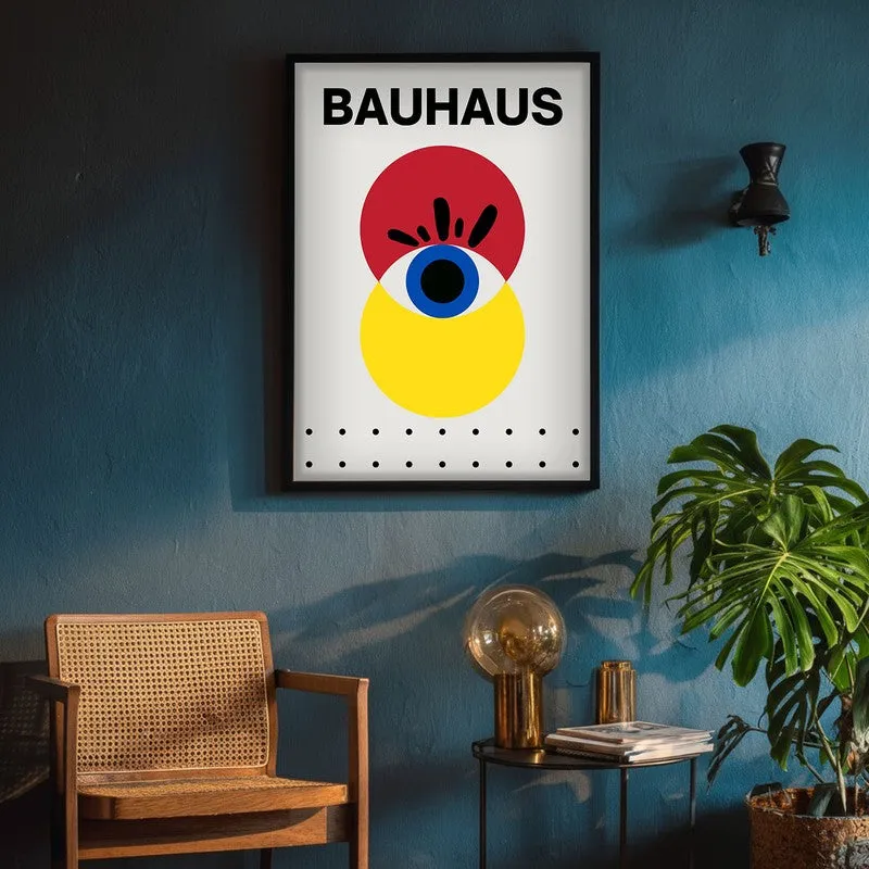The Eye Archival Canvas Wall Art - Black Frame media 4