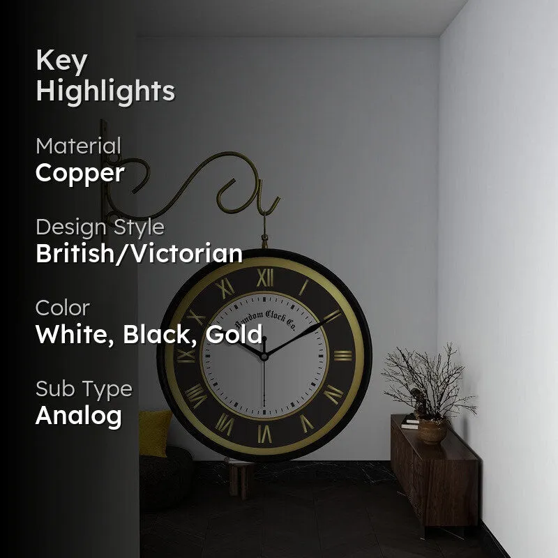 Timecroft Double Sided Wall Clock media 2