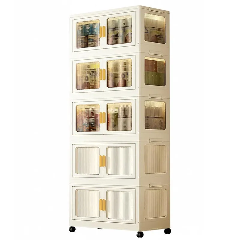Cabinex Beige Foldable Plastic Racks media 3