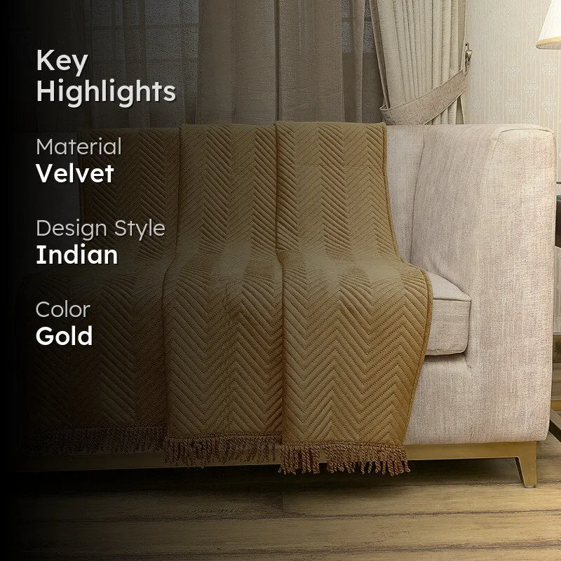 Contour Craft Throw - Beige media 2
