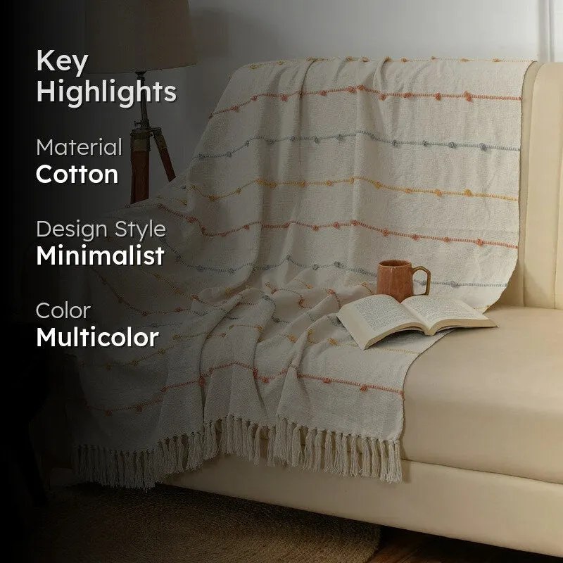 StripeLoom Cotton Throw media 2