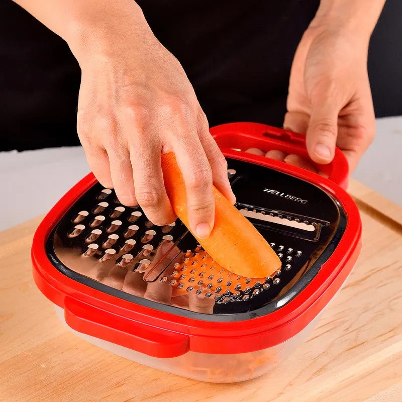 Wellberg 5-in-1 Stainless Steel Grater media 5