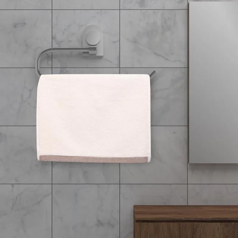 Hue Haven Face Towel (Ivory) - Set of Four media 1