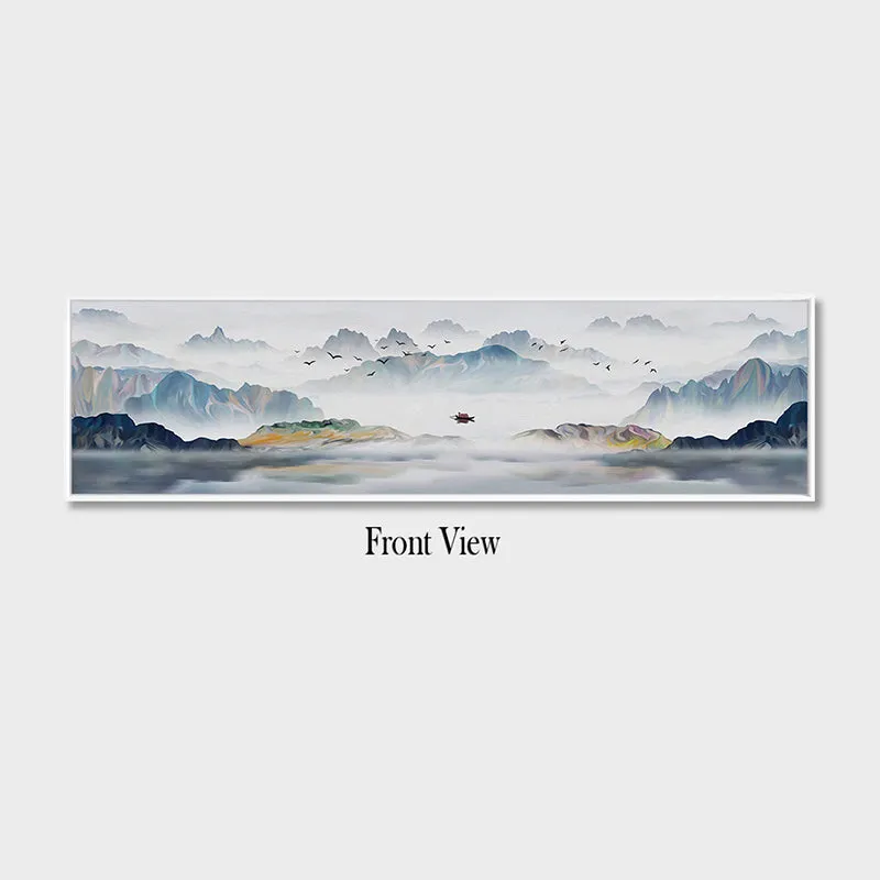 Foggy Mountains Wall Art media 5