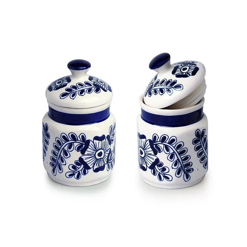 Oliera Ceramic Jar (420 mL) - Set Of Two media 3