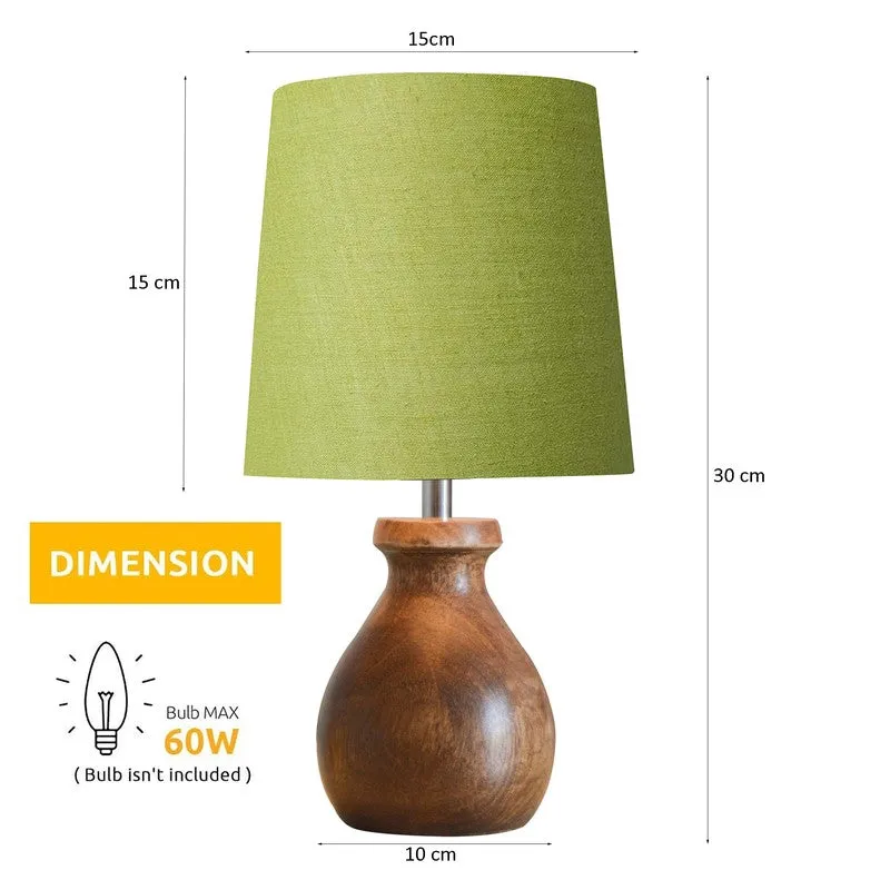 CleanGlow Wooden Table Lamp media 10