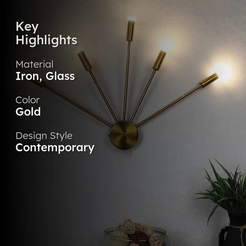 Amaris Iron Wall Lamp media 2