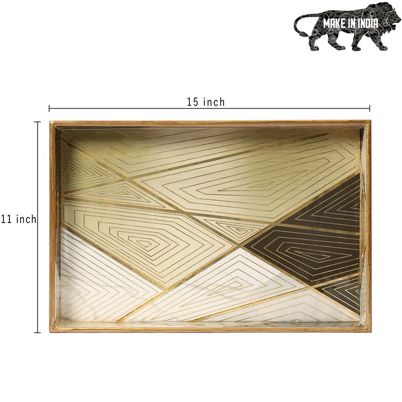 Apex Luxe Enamel Coated Serving Tray media 7
