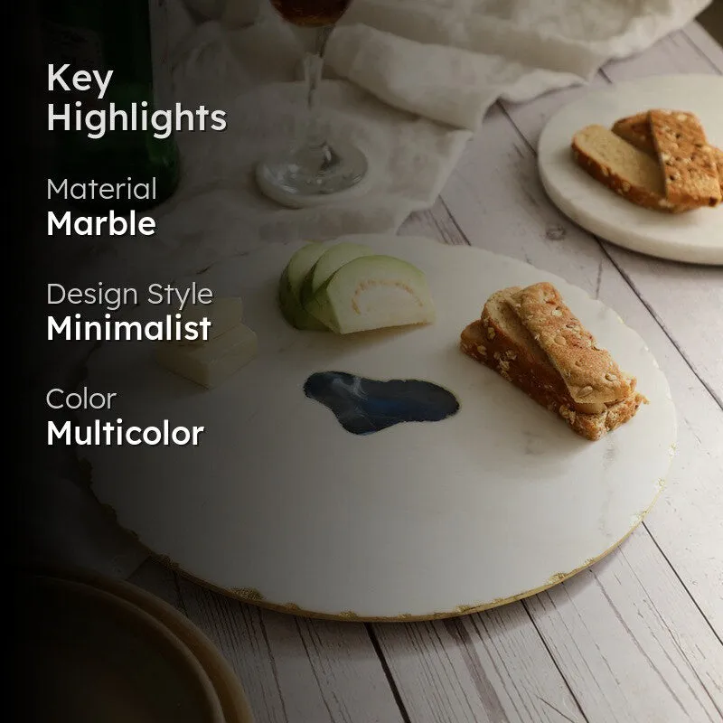 Elysian Feast Marble Platter media 2