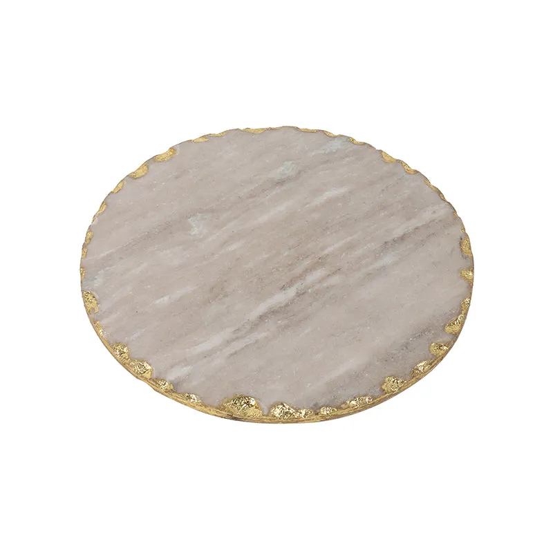 Cavallo Marble Cake Stand - Beige media 4