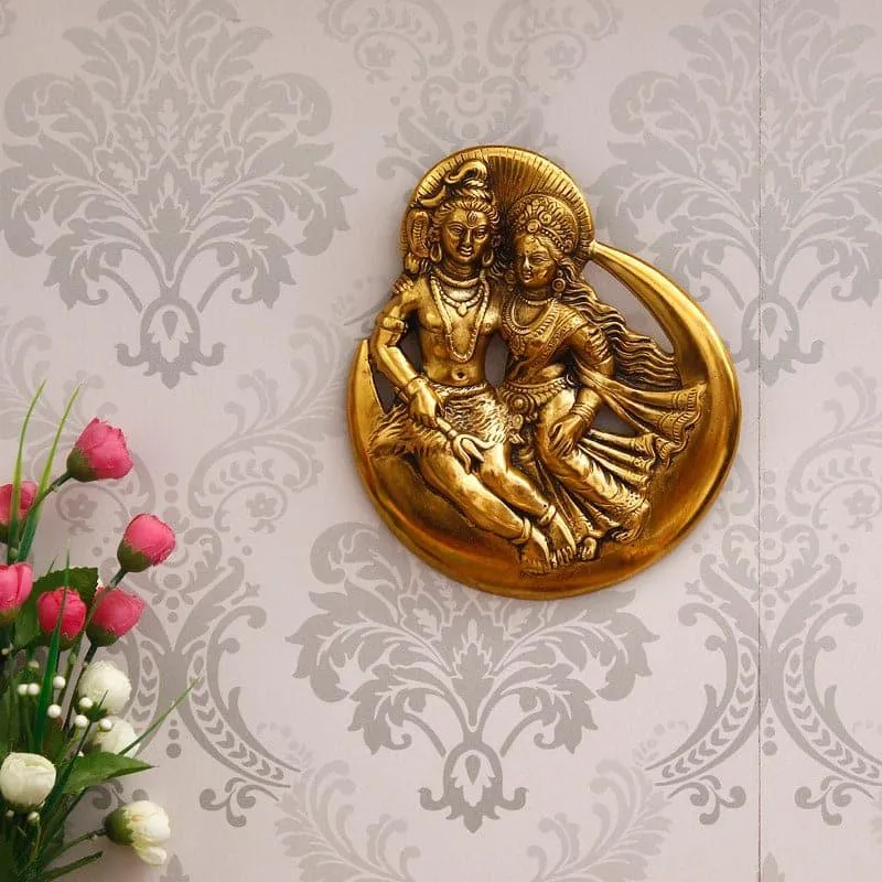 Siva Parvati Metal Wall Accent media 3