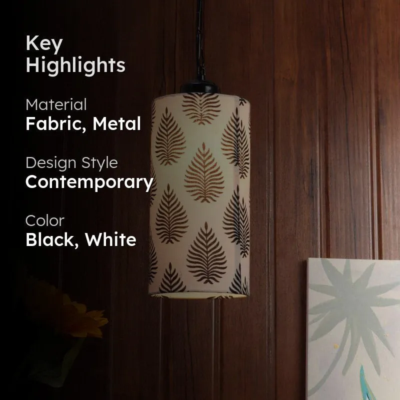 Tropica Fabric Ceiling Lamp media 2