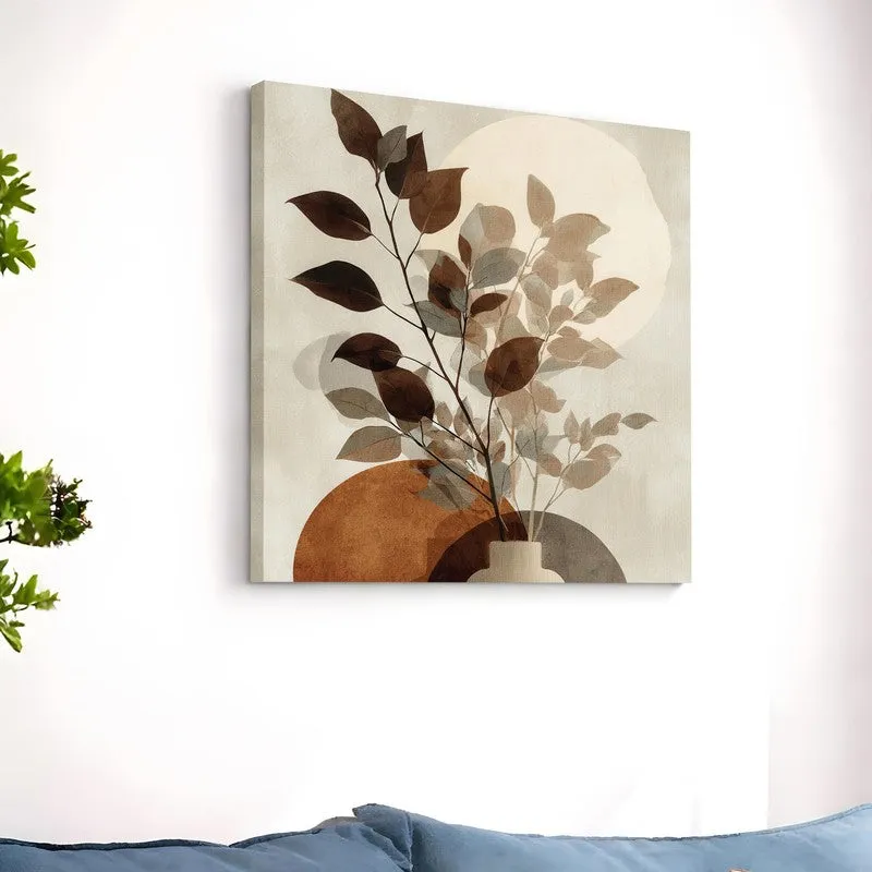 Leaf Reflection Canvas Wall Art media 10