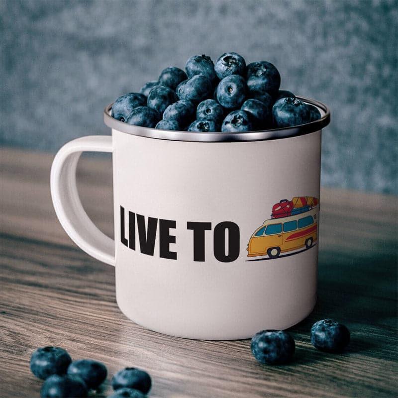 Wanderlust Stainless Steel Coffee Mug (330 mL) media 4