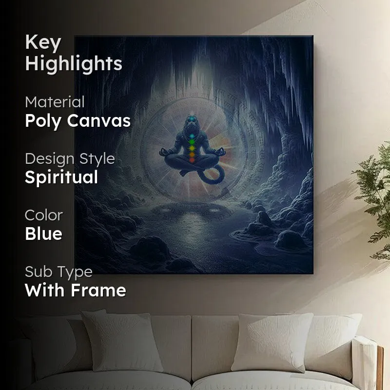 Holy Shivalinga Pooja Wall Painting media 2