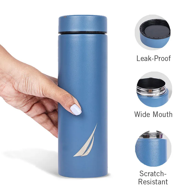Nautica Aqua Lumina Insulated Stainless Steel Hot & Cold Travel Bottle - 500 mL media 3