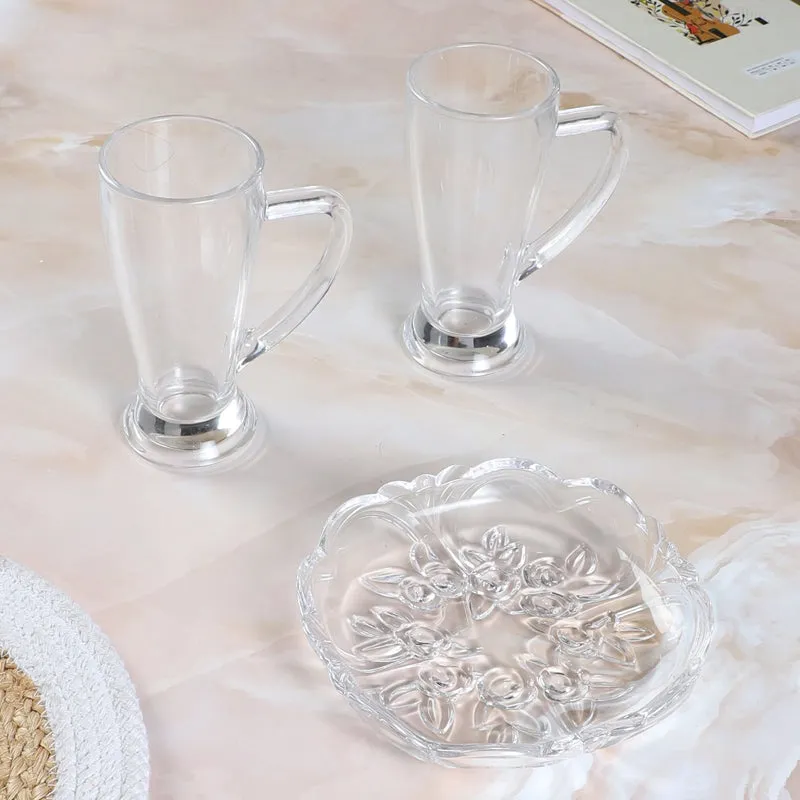 Gratian (250 ML) Beer Glass & Snack Plate Combo - Three Piece Set media 4