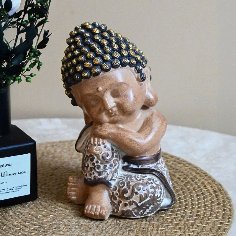 Resting Buddha Tabletop Idol media 4