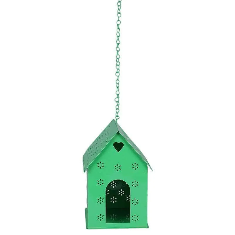 Hello Birds Green Birdhouse- Green media 4
