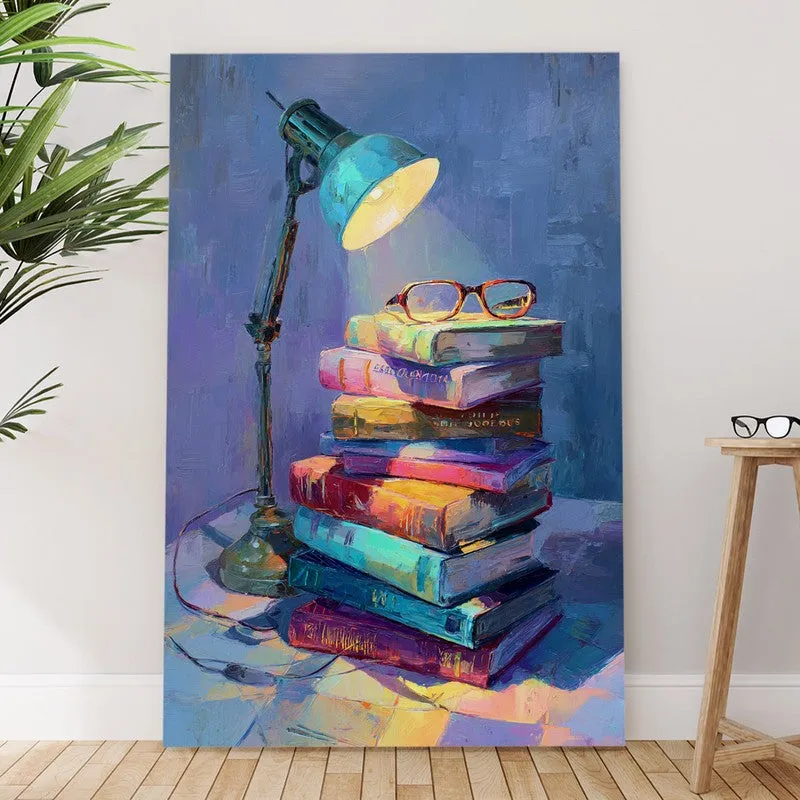 Literary Glow Canvas Canvas Wall Art media 6