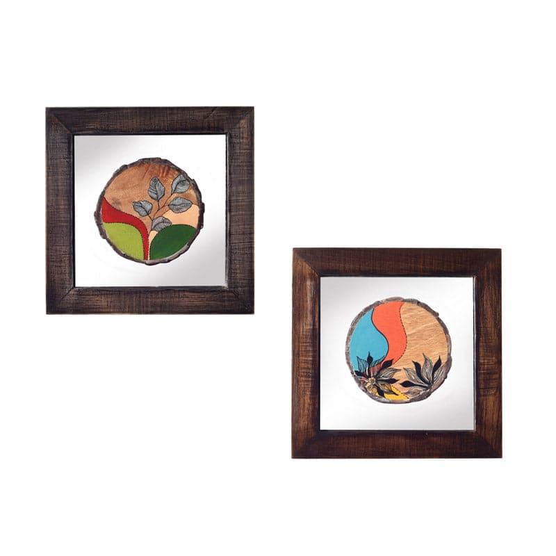Abstract Flora Wall Art - Set Of Two media 3