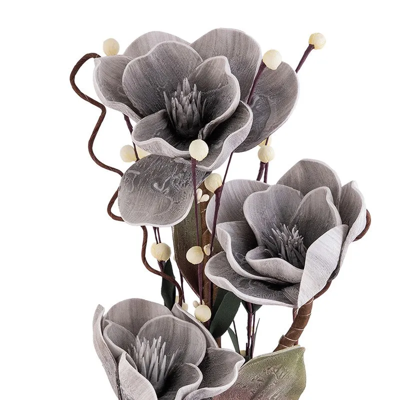 AarviDecor Ashen Bloom Foam Artificial Plants media 6