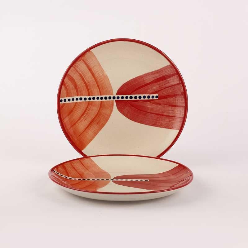 Modern Art Dinner Plate - Set Of Two media 7