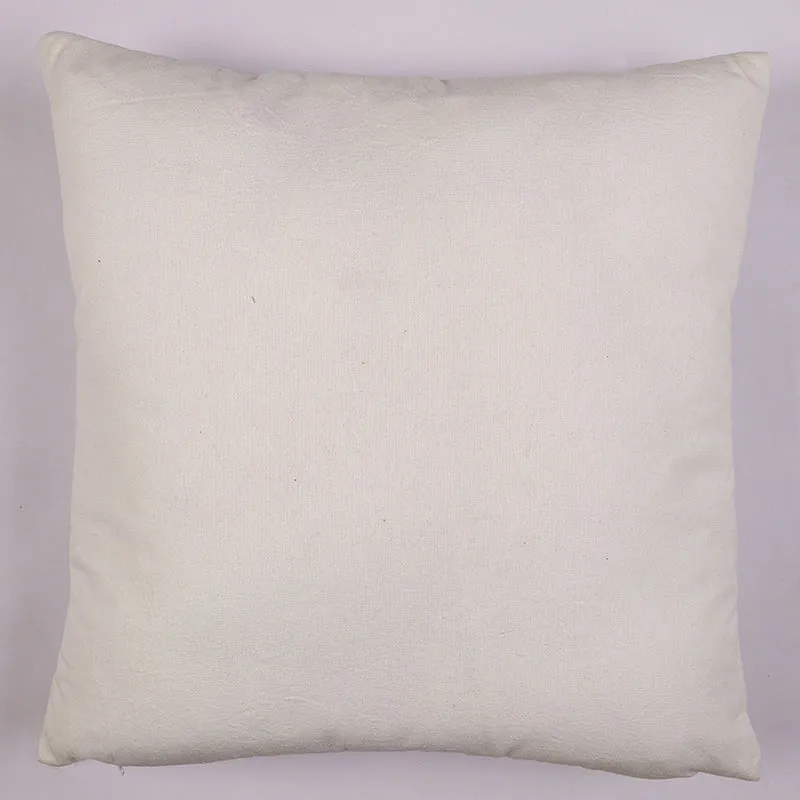 Snowflake Charm Cotton Cushion Cover - Maroon media 4