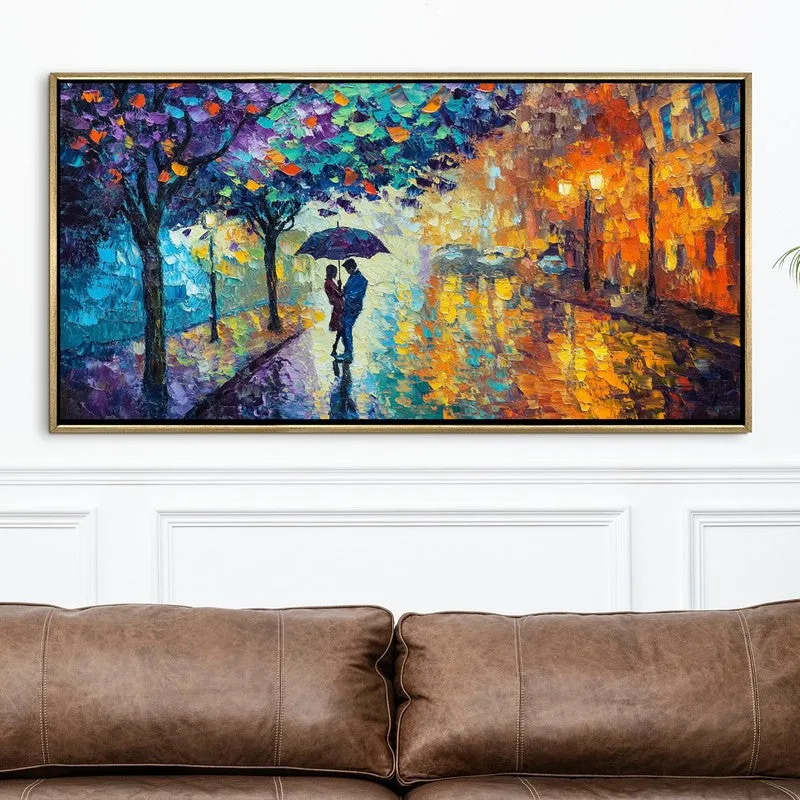 Amoria Canvas Wall Painting With Frame media 4
