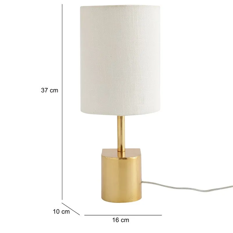 Siena Table Lamp - White,Gold media 7