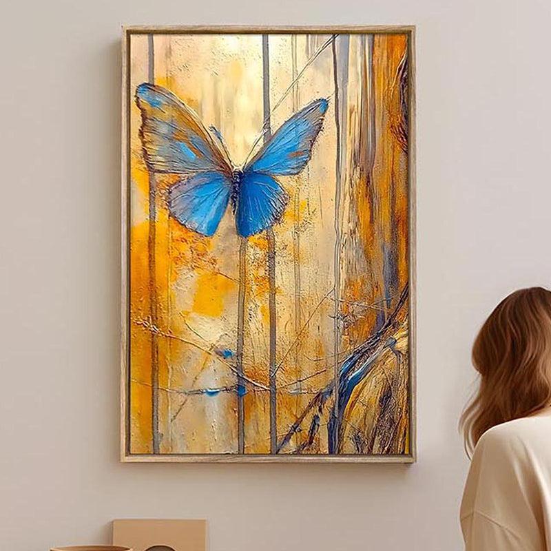 Noor-E-Parwana Canvas Modern Wall Art With Frame media 2